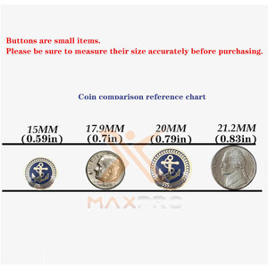 กระดุมเหล็กสำหรับชุดพิธีการสั่งทำพิเศษ MOQ ต่ำ กระดุมเหล็กสำหรับชุดพิธีการขายดีที่สุด - Product Image 3