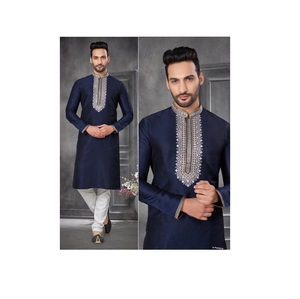 Gaun Lebaran desain cantik pria Kurta/ Modern shalwar kameez/desainer terbaru kurta shalwar harga murah