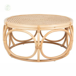 Table basse en rotin naturel fabriqué au Vietnam matériaux écologiques meubles de maison décor à la maison en gros - Product Image 1