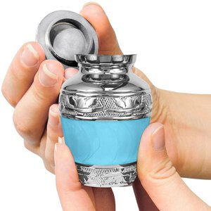 Black Finished Handmade Metal Luxury Home Decorative Mini Urns Jar - Product Image 6