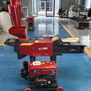 Picadora y amoladora de forraje con motor diésel, Máquina trituradora cortadora de paja con certificación CE para alimentación animal - Product Image 2