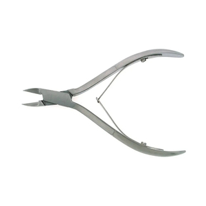 Juego de manicura profesional de envío rápido, pinza para cutículas de uñas de acero inoxidable con empujador, cortadores encarnados para uñas de los pies, podología - Product Image 4