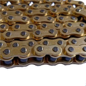 Pièces détachées de moto de haute qualité, kits de transmission, chaînes pour <span class=keywords><strong>420</strong></span> 428 428H 520 520H ZX400 GPZ 550 ZX550 ZXR400 <span class=keywords><strong>ZX</strong></span>-6R ZX636 - Product Image 1
