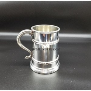 Top Premium Quality Stainless Steel Travel Coffee Mug Drinking Water Cup BPA Free <b>Metal</b> Tea Tumblers Shiny Polished Handmade Mug - Product Image 6