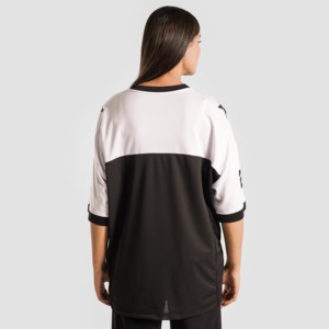 Victory 0021 Jersey Breathable Lightweight Polyester Cotton Shirts Shorts Size XL <b>Black</b> Number Sublimation Printed Techniques - Product Image 4