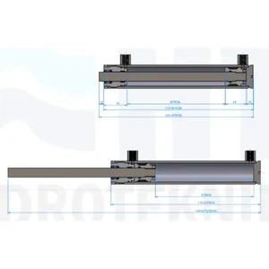Cilindro Hidráulico Cromado Duro de Alta Calidad con Vástago de Pistón - Product Image 3