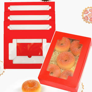 Boîte d'emballage de papier de poulet frit à emporter de qualité alimentaire avec impression écologique personnalisée en gros pour l'emballage de papier alimentaire - Product Image 3