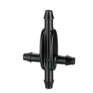 10 Conectores de Derivación de 4 Vías para Tubos Capilares RAINJET 91145 de 1/4'', Accesorios y Suministros para Riego por Goteo - Product Image 1