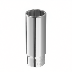 ซ็อกเก็ตเฟคอมแบบยาวพิเศษ 1/4 นิ้ว เมตริก 12 จุด เครื่องมือสำหรับพื้นที่แคบ - Product Image 3