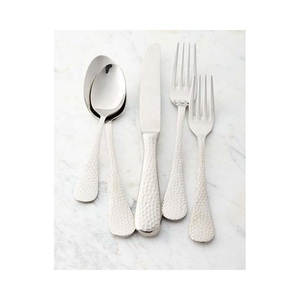 ชุดมีดตกแต่งสีเงินชุดช้อนส้อมมีดชุดเครื่องใช้บนโต๊ะอาหารสแตนเลสมีดปลายหนา - Product Image 3