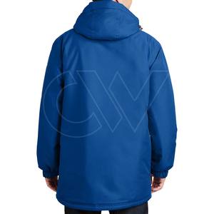 Vente en gros personnalisé 100% polyester coupe-vent résistant à l'eau respirant extérieur veste à capuche coupe-vent pour hommes - Product Image 4