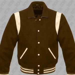 Customizable <b>Vintage</b> Varsity Jacket 100% Wool Embroidered Logo on Front XS Size Zippered Closure Winter Oem Service - Product Image 6