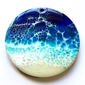 <b>Kitchen</b> and Wood & Epoxy Resin Coaster Return Gifts and Home <b>Decor</b> Use <b>Item</b> Mixing Use Tea Cup - Product Image 2