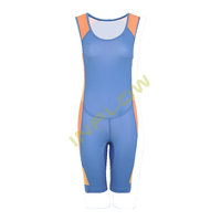 Combinaison de canoë-kayak Bsci en polyester, vêtements de sport personnalisés Roadstar imprimés, légère, ajustée, pour l'été, design 2 en 1