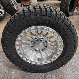 Jantes Beadlock personnalisées KMC Offroad 17x8 6x139.7 pour voiture, 17 18 19 20 22 <span class=keywords><strong>pouces</strong></span>, 6 ou <span class=keywords><strong>8</strong></span> trous, pour camion Chevrolet et Dodge - Product Image 2
