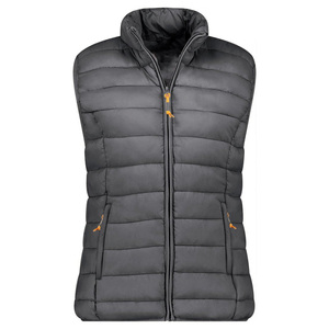 Nueva ropa deportiva con cremallera para mujer, chaleco acolchado pesado, chaqueta única ultrabrigada transpirable cómoda con cuello levantado y logotipo personalizado - Product Image 5