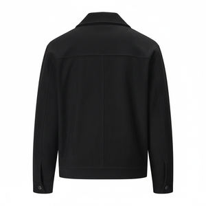 Chaqueta Varsity Casual para Hombre, Tejida en Poliéster/Algodón, con Logotipo Personalizado de Alta Calidad, Resistente al Viento y Transpirable, Superventas 2026 - Product Image 2