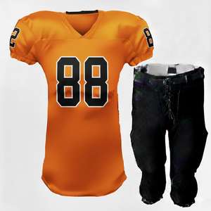 Conjunto Deportivo de Manga Corta con Logotipo, Servicio OEM, Uniforme de Fútbol Americano para Adultos, Jersey de Compresión de Venta Caliente - Product Image 6