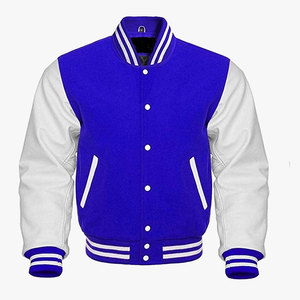 Veste de baseball personnalisée en laine à manches en cuir pour hommes, veste d'extérieur d'hiver en hiver, veste universitaire Letterman - Product Image 5