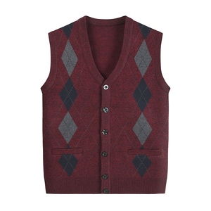 Suéteres de Moda para Hombre, Sin Mangas, Cómodos, para Invierno, Estilo Casual Moderno para Jóvenes - Product Image 3