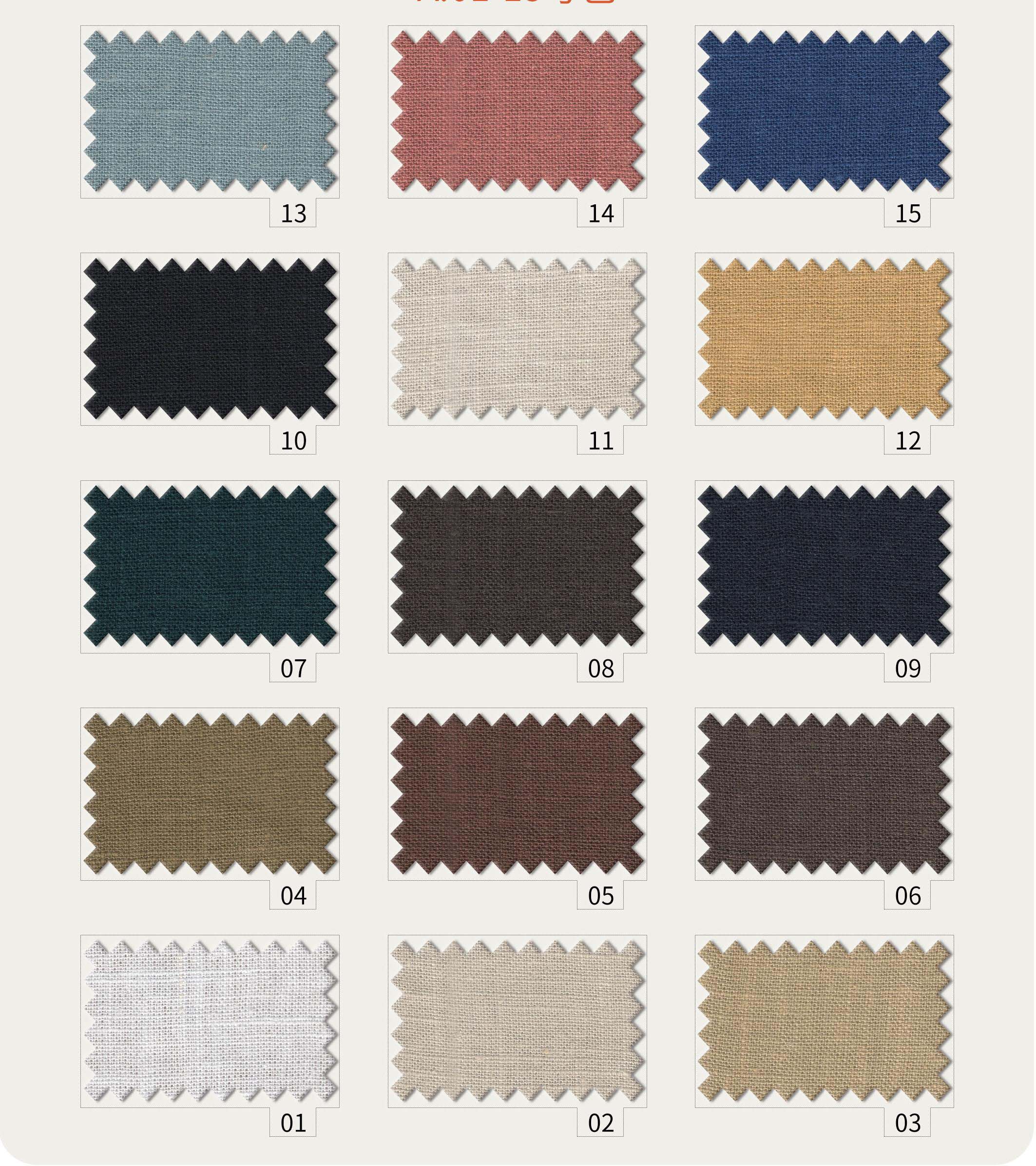 Color 1#-15#