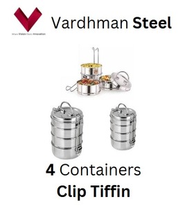 Clip de déjeuner en acier inoxydable de qualité hôtel de bureau 7*4 à prix fiable compartiment de pique-nique boîte de clip de verrouillage de qualité alimentaire durable - Product Image 5