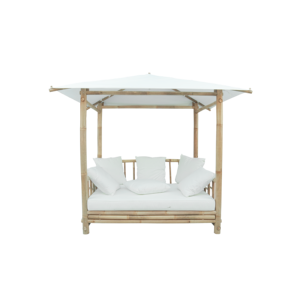 Bambou de haute qualité, gazebo extérieur réglable personnalisé en bambou, imperméable avec couleur naturelle - Product Image 1