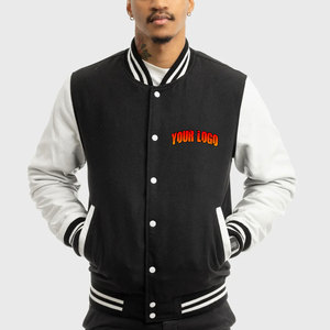 Chaquetas de talla grande de EE. UU. para hombre, abrigos universitarios de béisbol, chaqueta universitaria cálida de invierno para hombre, chaquetas de hombre con letras de alta calidad 2025 - Product Image 1