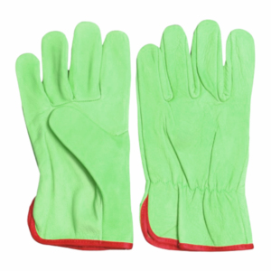 Guantes de seguridad industrial de cuero de grano de vaca resistentes a la abrasión de excelente durabilidad con aumento de fuerza para trabajar en el jardín - Product Image 2