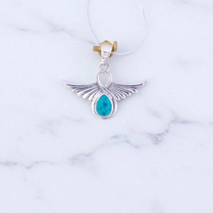 Amazings Wings Design Silver Pendant Gemstone Bulk Venta al por mayor 925 Silver Pendants - Product Image 3