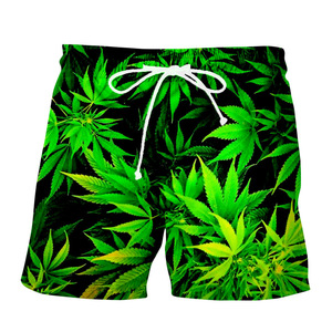 Venta al por mayor personalizado impreso hombres Fitness Cargo pantalones XS tamaño 100% algodón calle moda cremallera Fly Casual pantalones cortos con bolsillos - Product Image 3