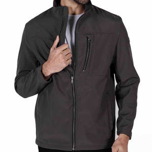 Veste Softshell pour homme de qualité supérieure, imperméable et chaude, fabrication directe, design uni, vestes Softshell pour homme - Product Image 1