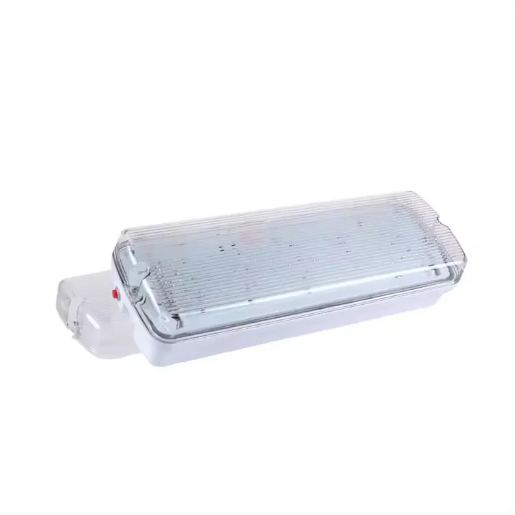 Luz de anteparo de emergência personalizada de fábrica para corredor IP65 7.5W luz de anteparo de emergência