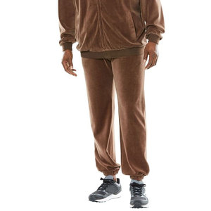 Survêtement en velours pour homme disponible en vente en gros, vêtements d'hiver en top des ventes, vêtements souples avec logo personnalisé, survêtement en velours pour homme - Product Image 4