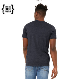 Camiseta de Algodón de Manga Corta Casual Personalizada al por Mayor para Hombre, Camiseta de Algodón Casual de Manga Corta al por Mayor - Product Image 3