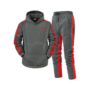 ชุดวอร์มผ้าฝ้าย100% สำหรับผู้ชายชุดวอร์มระบายอากาศผลิตจากแบรนด์ตามสั่ง - Product Image 1