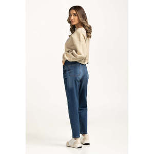 Sudadera de punto corta de seda mezclada de alta calidad para mujer con capucha y detalles bordados, conjunto de sudadera y pantalón de chándal para mujer - Product Image 1