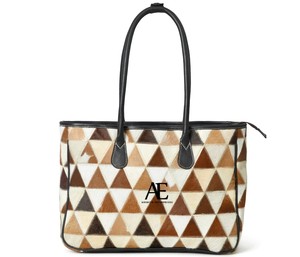 New Arrival Cowhide <b>Leather</b> Tote Bag Stylish Shoulder Bag Handbags Hair On Hide Fur Stylish Evening <b>Shopping</b> Bag For Women's Use - Product Image 1