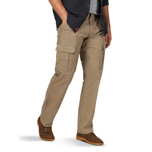 Pantalon cargo chino de qualité supérieure pour hommes, tenue décontracté, multi-poches, coupe ajustée, motif droit, design personnalisé, anti-rides - Product Image 1