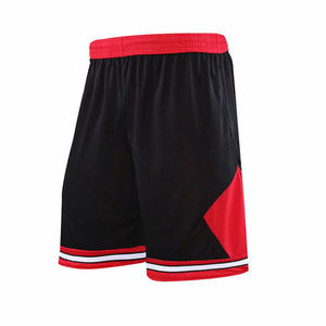 Shorts de sport décontractés pour hommes, de haute qualité, solides, respirants et à séchage rapide, pour le football, le basketball, style vintage - Product Image 1