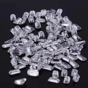 สำหรับ GIA ได้รับการรับรองว่าเป็นเครื่องเพชรพลอยอัญมณีธรรมชาติ1กะรัตและ2 CT Baguette ตัดเพชรหลวมที่มีความคมชัดของ VVS2 E สำหรับเป็นของขวัญ - Product Image 1