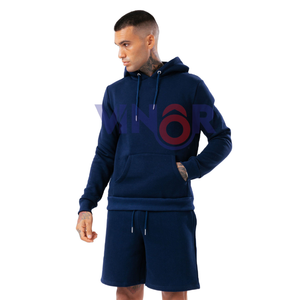 Men's 100% Cotton Pullover Hoodie High Quality <b>Thick</b> <b>Fleece</b> Custom Size Print OEM Service for Winter Streetwear Thermal Hoodies - Product Image 6