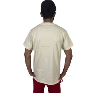 Camisetas serigrafiadas de alta calidad para hombre, ropa 100% de algodón con cuello redondo, manga corta, camiseta serigrafiada de diferentes colores para hombre - Product Image 2