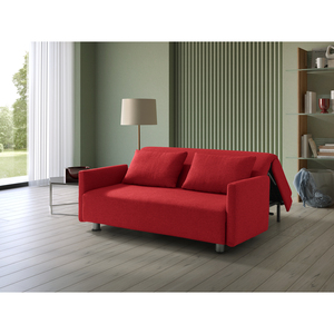 Evergreenweb Italy-Made Convertible Sleeper <b>Sofa</b> <b>Bed</b> Soft Extendable Foldable <b>Mattress</b> with Removable Cover Space Saving Design - Product Image 2