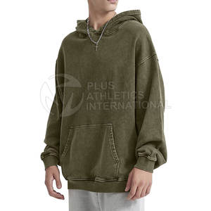 Sudaderas duraderas con capucha de lavado ácido para hombre, Sudadera con capucha de mezcla de algodón para moda callejera informal, sudaderas con capucha de lavado ácido para hombre - Product Image 3