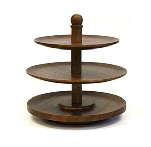 High Quality <b>Wooden</b> <b>Cake</b> <b>Stand</b> for Home Decorations - Product Image 1
