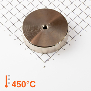 AlNiCo Gripper Piatto Ø60x15mm con Svasatura Conica - Product Image 1