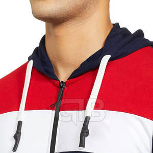 Survêtement de sport pour hommes, vêtements de jogging 100% coton, survêtement avec col à capuche, modèle solide, vêtements de rue, meilleure vente, design haut - Product Image 4