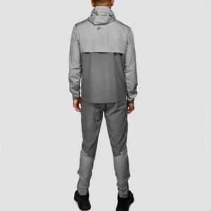 ชุดกันลมมีฮู้ดสำหรับผู้ชายชุดกันลมกันน้ำสี - Product Image 2