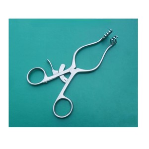 Retractor Weitlaner alemán de acero inoxidable Premium 5,5 "Blunt 3x4 Instrumentos de Obstetricia y Ginecología veterinaria - Product Image 4